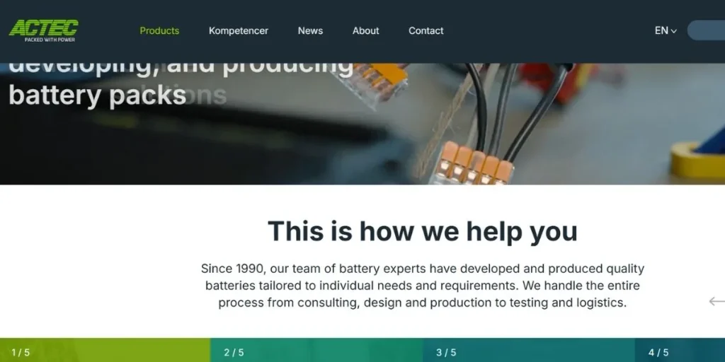 Site web d'actec