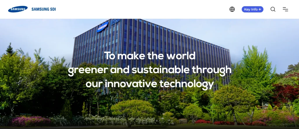 samsung sdi website company