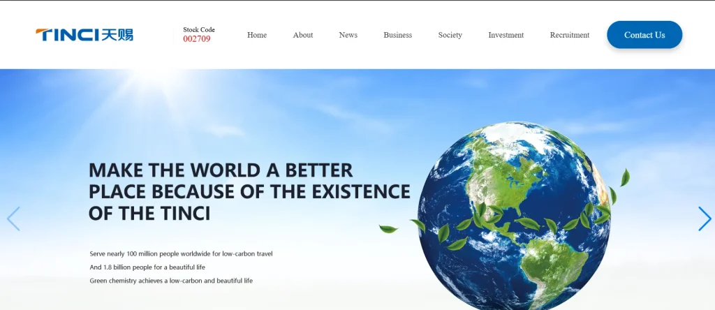 sitio web de tinci