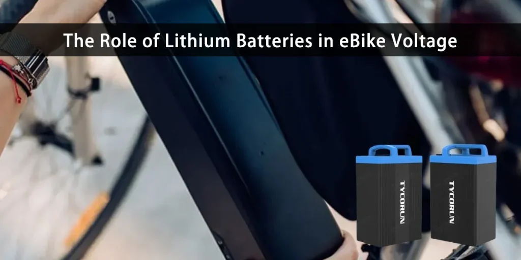 The Role of Lithium Batteries in eBike Voltage